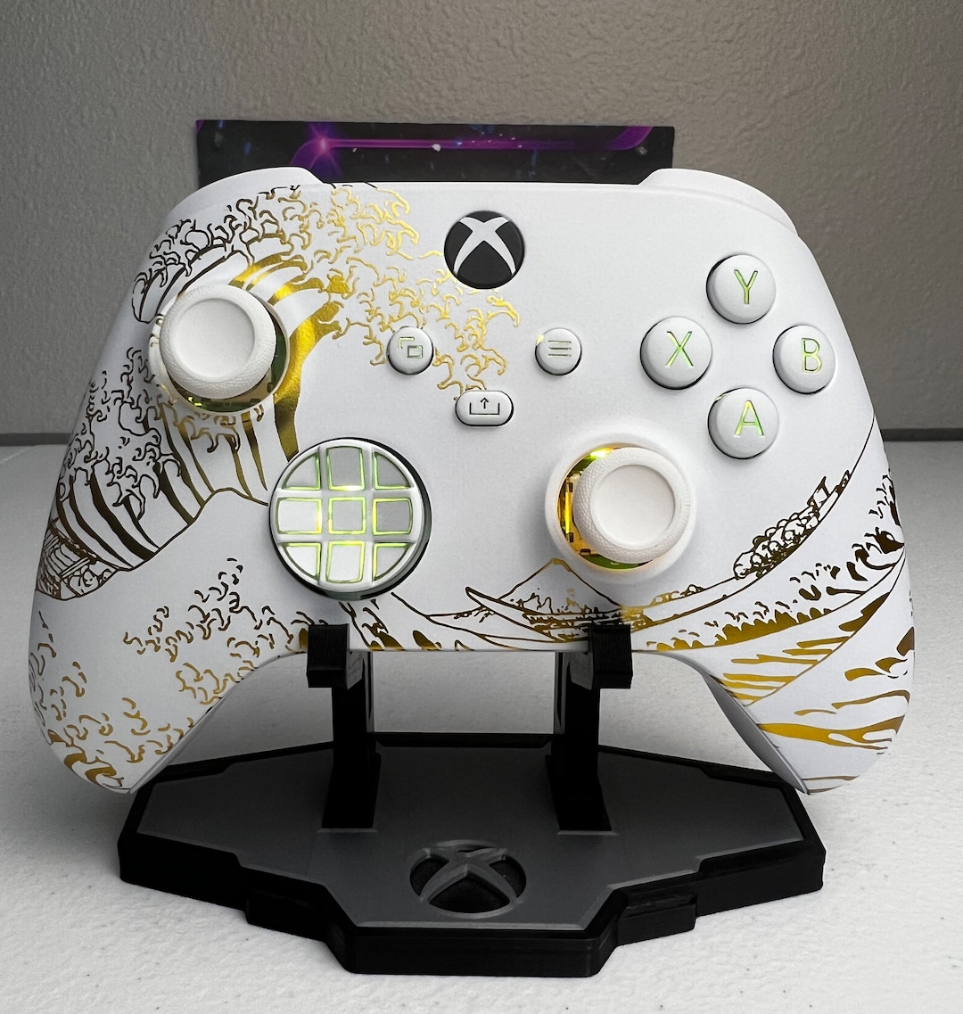 Gold Thunder Xbox One Controller Buy Golden Wave White Kanagawa