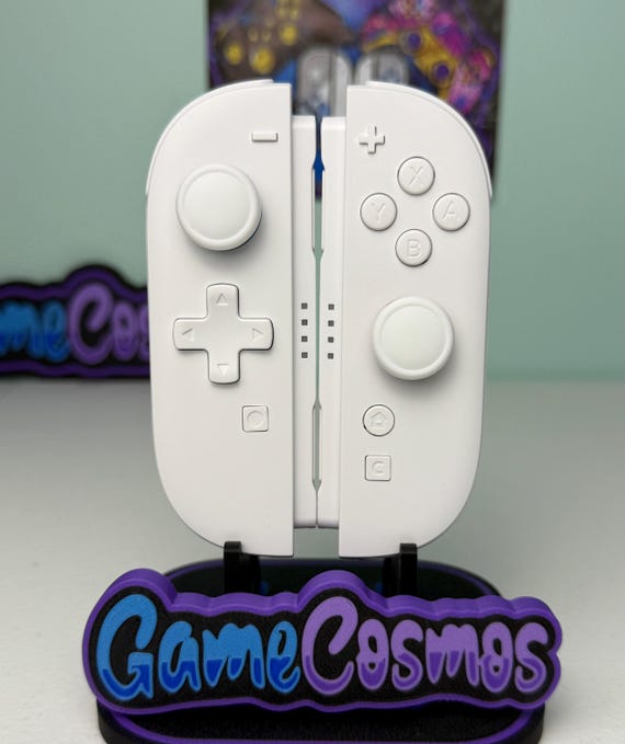 Pure White DPAD - Matte Finish - Custom Joycon 2 for the Nintendo