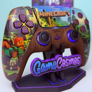 Virtual Sandbox Gaming - RGB LED - Custom Wireless Controller for PS5 Or PC LED Controller