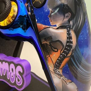 Eve Blade - LED RGB - Acabado brillante - Mando inalámbrico personalizado para PS5 o PC imagen 5