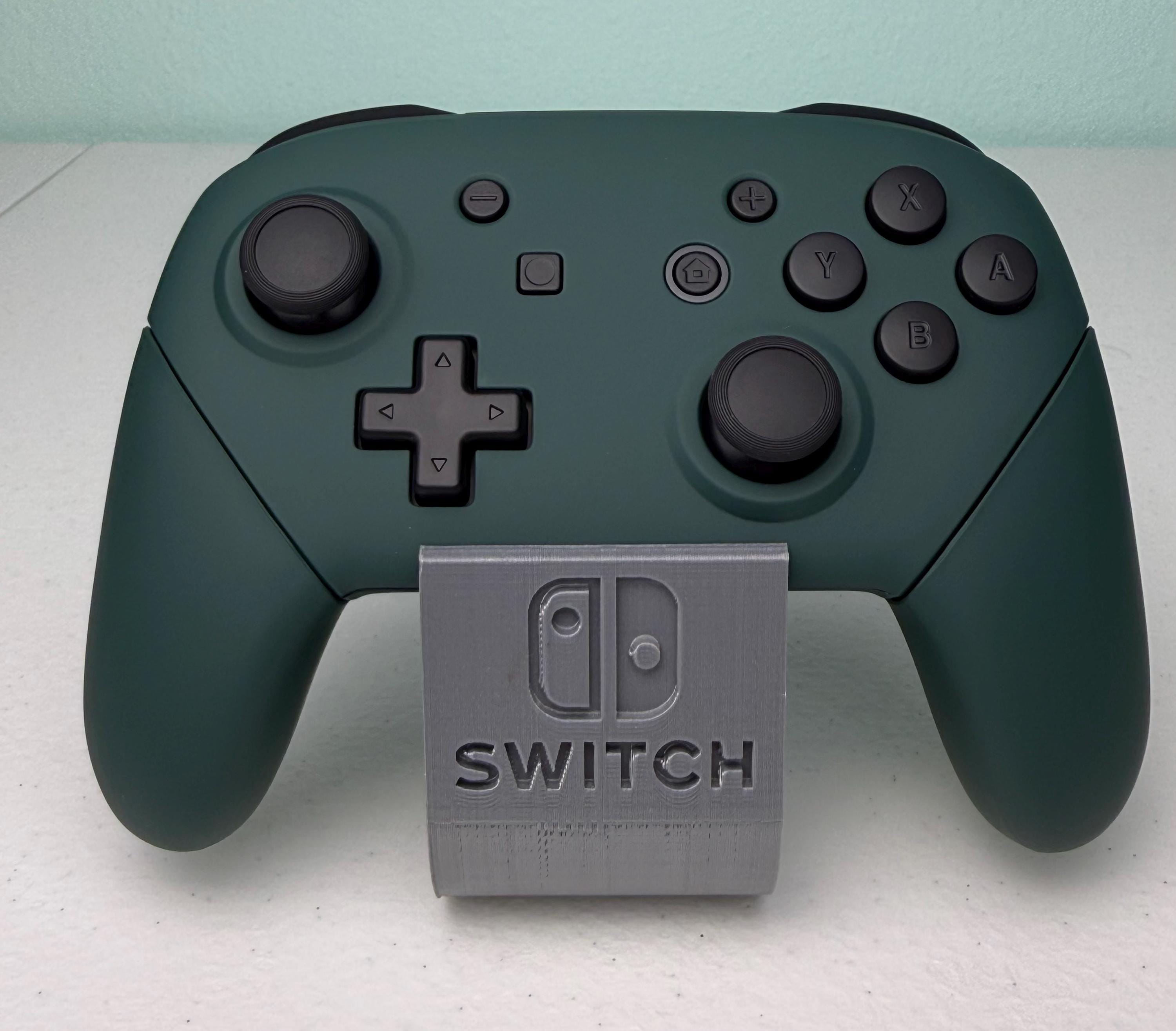 Pine Green - Black Soft Touch - Wireless Pro Controller for The Switch Or PC