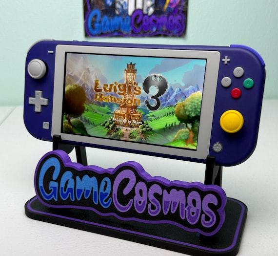 Nintendo Switch Lite　ゲームキューブ仕様カスタム品 Retro Gamecube Style - No Drift Hall Effect - Custom Switch Lite