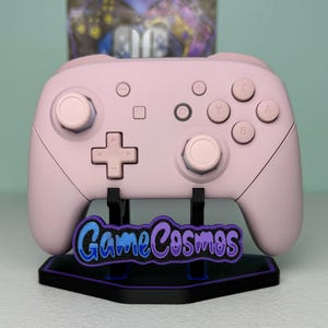 Sakura Pink Soft Touch - Mando inalámbrico Pro para Switch o PC
