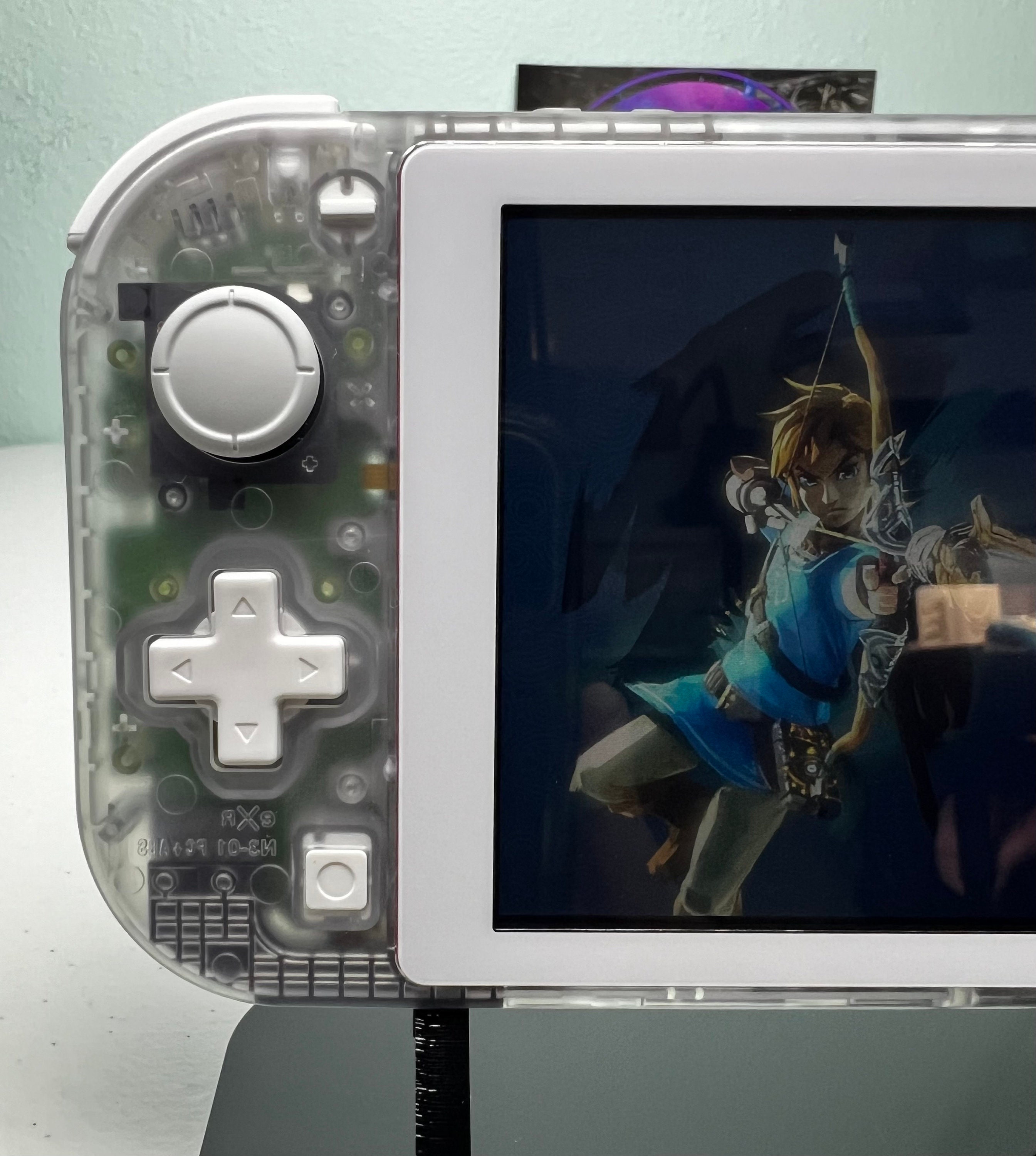 Transparent Clear - White Accents - Custom Switch Lite - Etsy