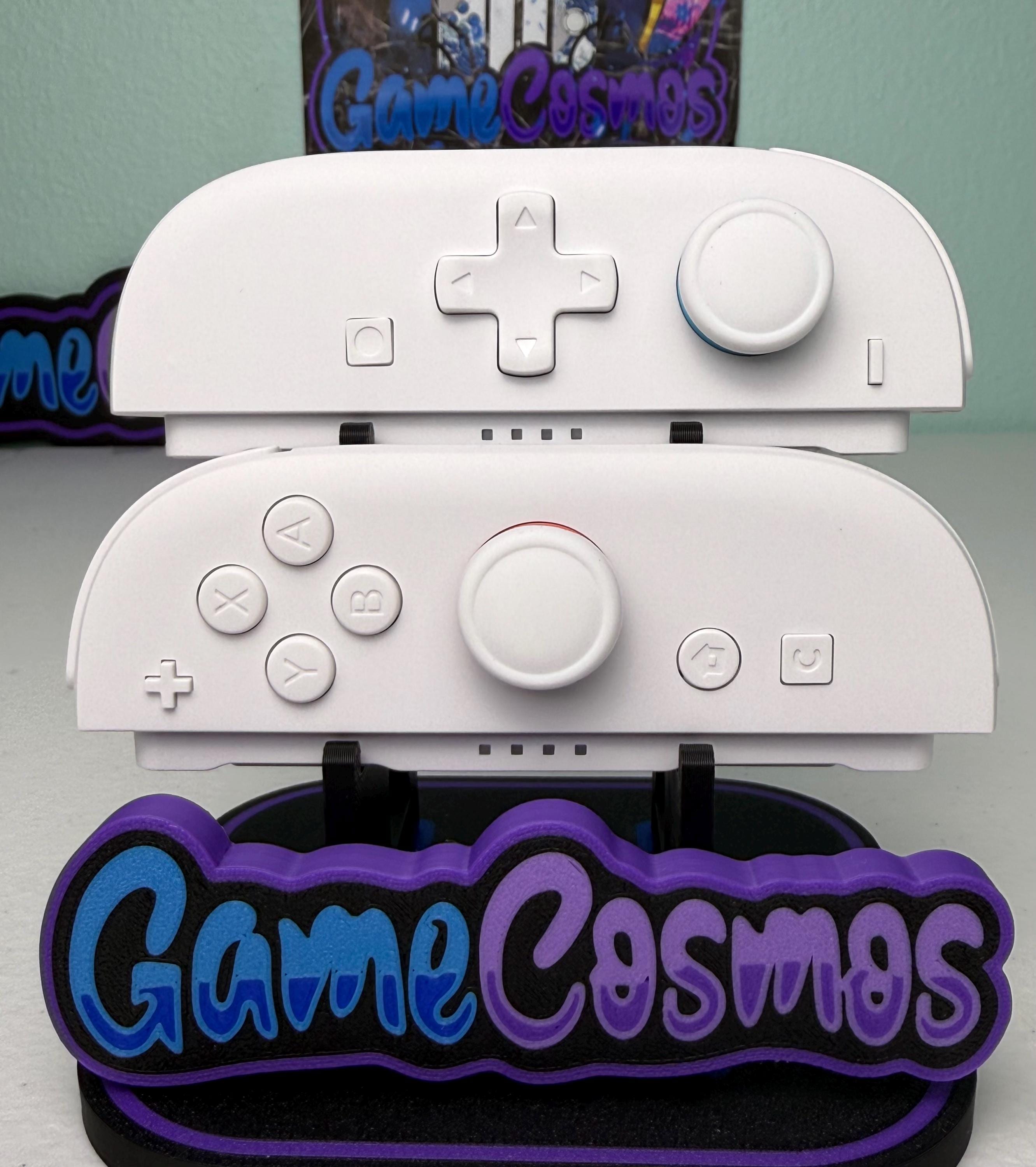 Nintendo Switch D Pure White DPAD - Matte Finish - Custom Joycon 2 for the Nintendo
