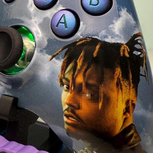 Juice WRLd - Glossy Finish - RGB LED - Custom Wireless Controller for Xbox Or PC image 4