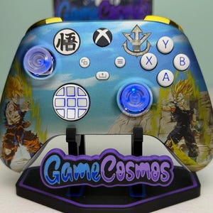 Anime Manga Super Rivals - RGB LED -  Custom Wireless Controller for Xbox or PC