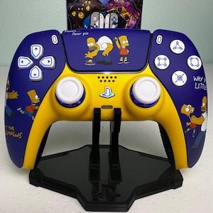 Animated Comedy Sitcom - RGB LED - Custom Wireless Controller for PS5 Or PC