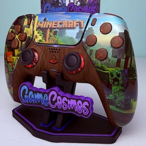 Virtual Sandbox Gaming - RGB LED - Custom Wireless Controller for PS5 Or PC image 4