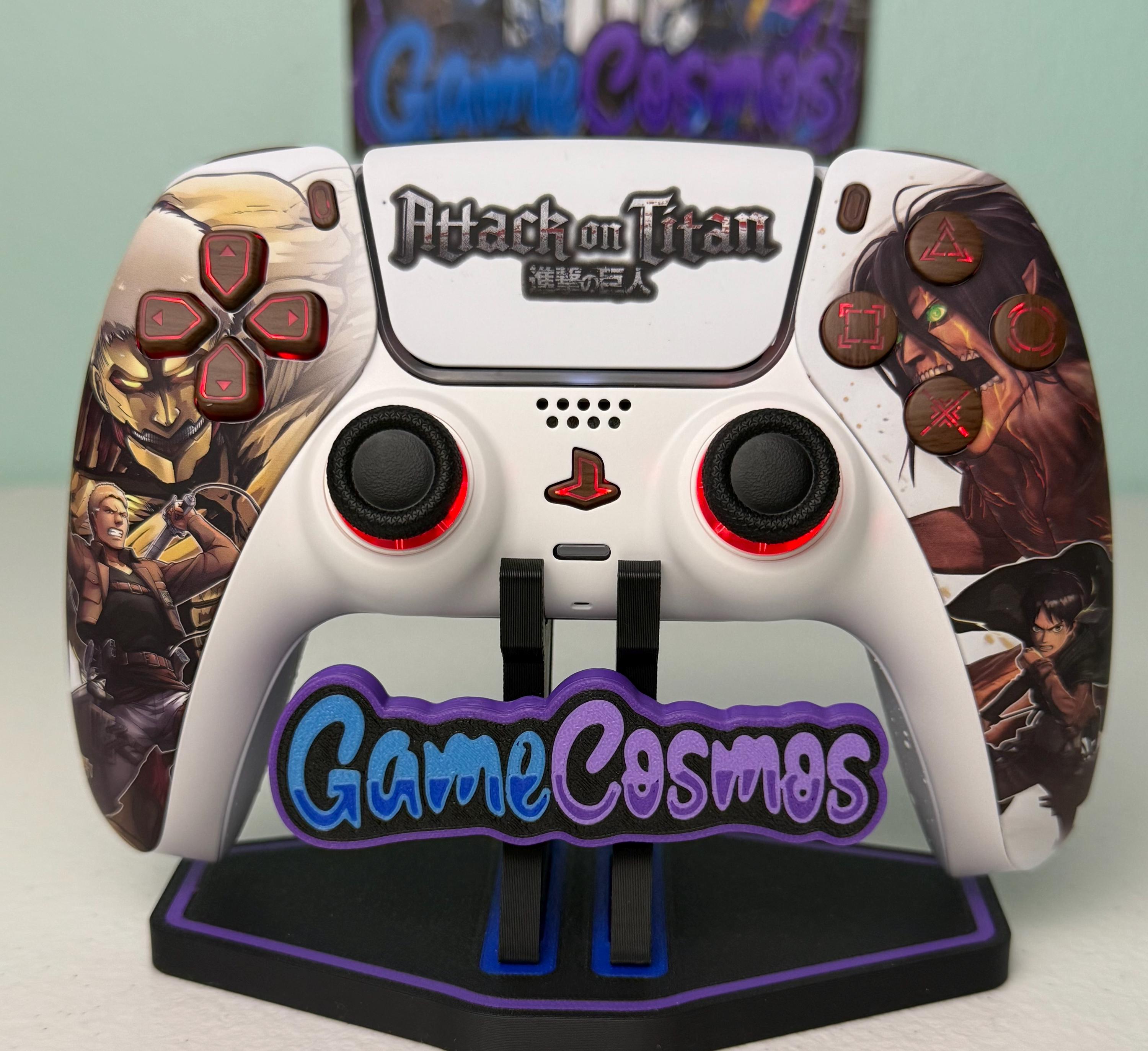 Anime Manga Mech Titans - RGB LED - Custom Wireless Controller for