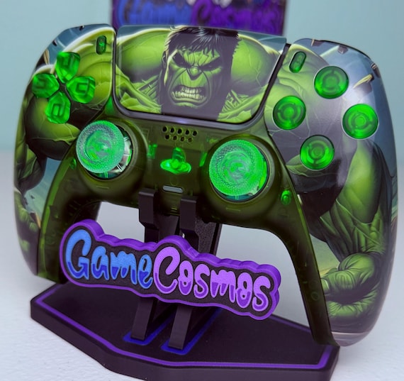 Gamma Radiated Superhero - RGB LED - Custom Wireless Controller