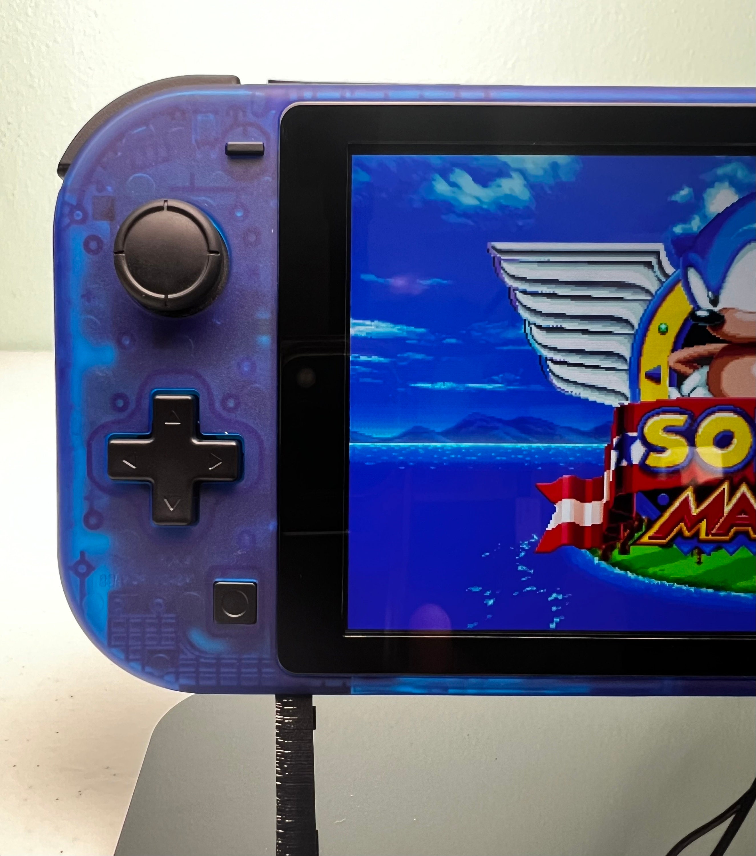 Nintendo Switch Lite 透明な青 eXtremeRate Nintendo Switch Lite用交換フルセットシェル＆ABXY
