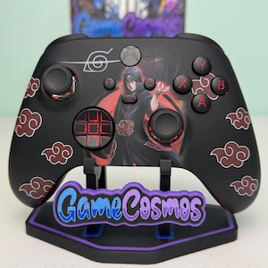 Anime Manga - Röda moln - RGB LED - Anpassad trådlös handkontroll för Xbox eller PC