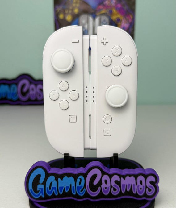 Pure White Classic - Matte Finish - Custom Joycon 2 for the