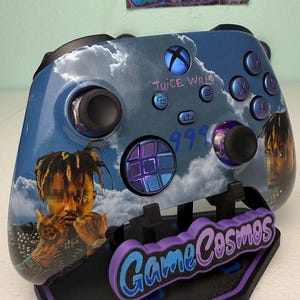 Juice WRLd - Glossy Finish - RGB LED - Custom Wireless Controller for Xbox Or PC image 5