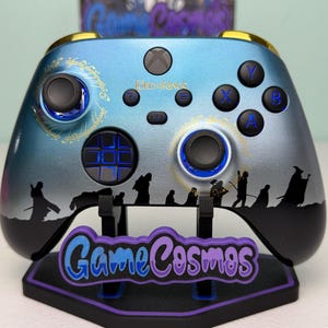 Trilogía de fantasía clásica - LED RGB - Mando inalámbrico personalizado para Xbox o PC