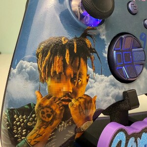 Juice WRLd - Glossy Finish - RGB LED - Custom Wireless Controller for Xbox Or PC image 6