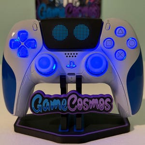 Astro Bot - RGB LED - Custom Wireless Controller for PS5 Or PC