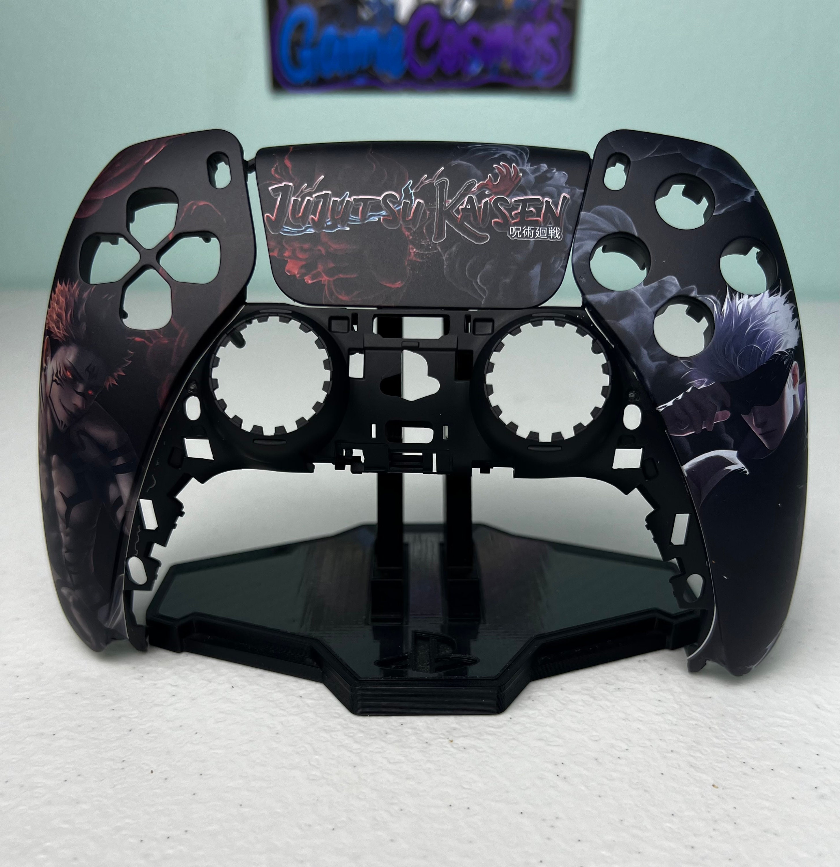 Jujutsu Anime - RGB LED - Metallic Red & Blue - Custom Wireless