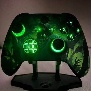 Dark Carnival Theme - RGB LED - Custom Wireless Controller for Xbox or PC