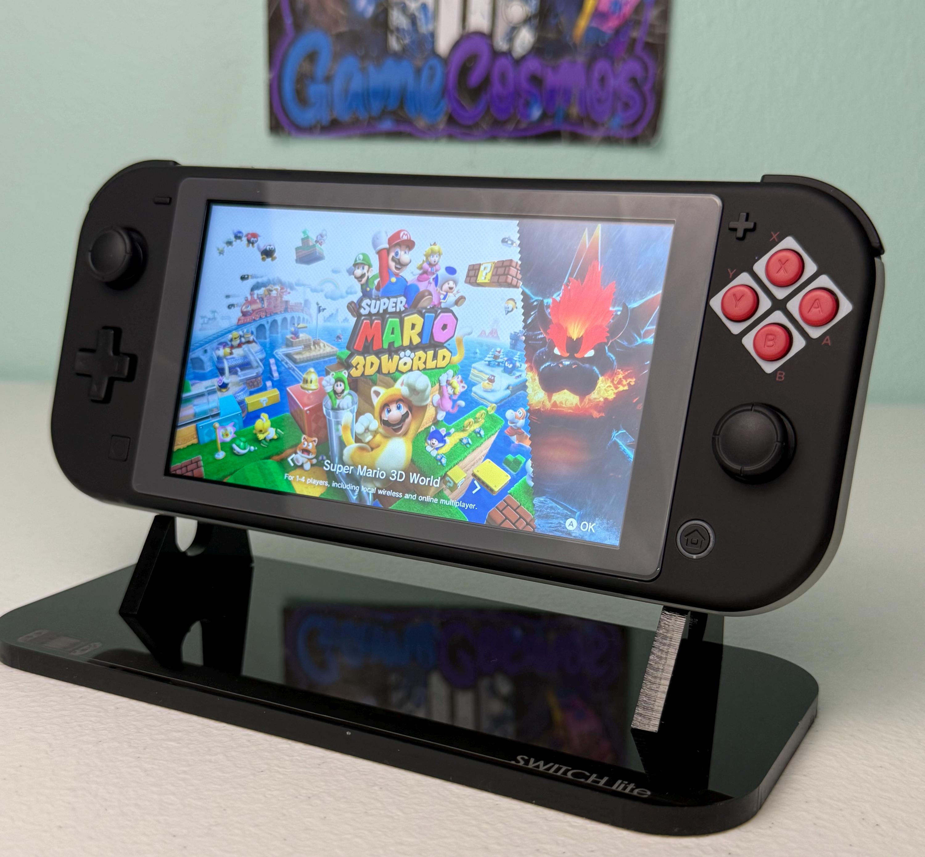 Nintendo Switch Lite 本体　ブラック/NES Retro NES Theme - Soft Touch Black - Custom Switch Lite - Etsy