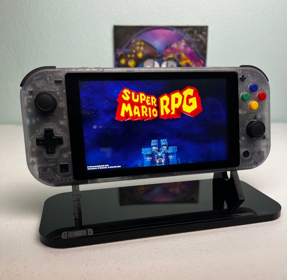 Glacier Clear Shell - Black Accents + Colorful Buttons - Custom