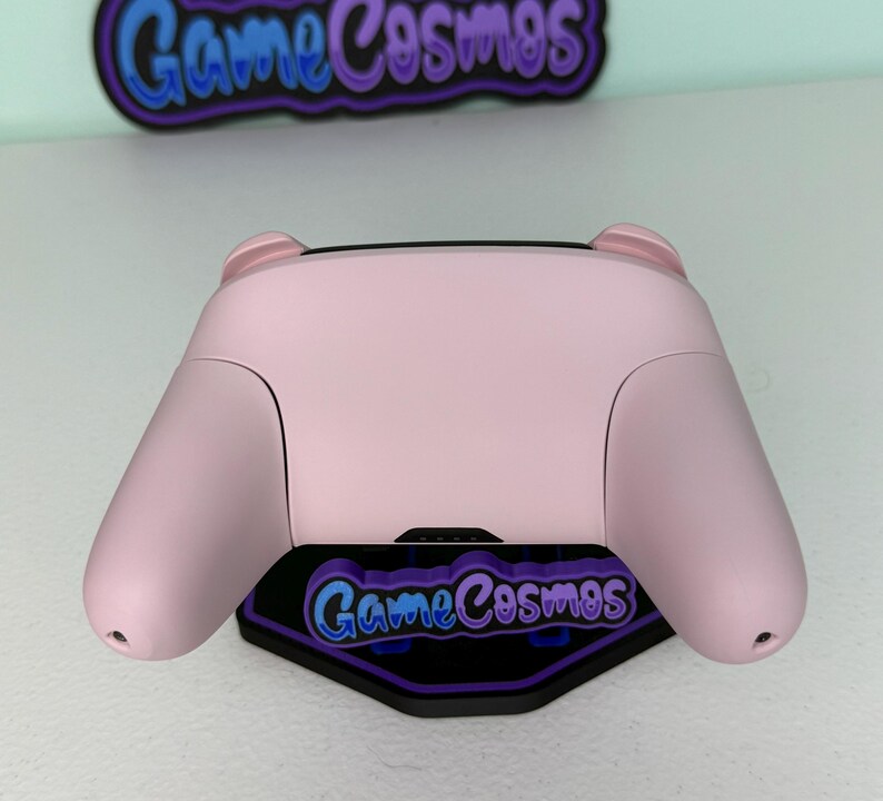 Sakura Pink Soft Touch - Wireless Pro Controller for the Switch or PC ...