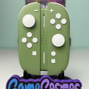 Verde Matcha - Dettagli Bianchi - Joycon 2 personalizzato per Nintendo Switch 2