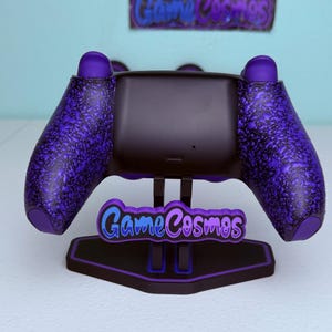 Anime Manga Leveling - Glossy Finish - RGB LED - Custom Wireless Controller for PS5 Or PC image 7