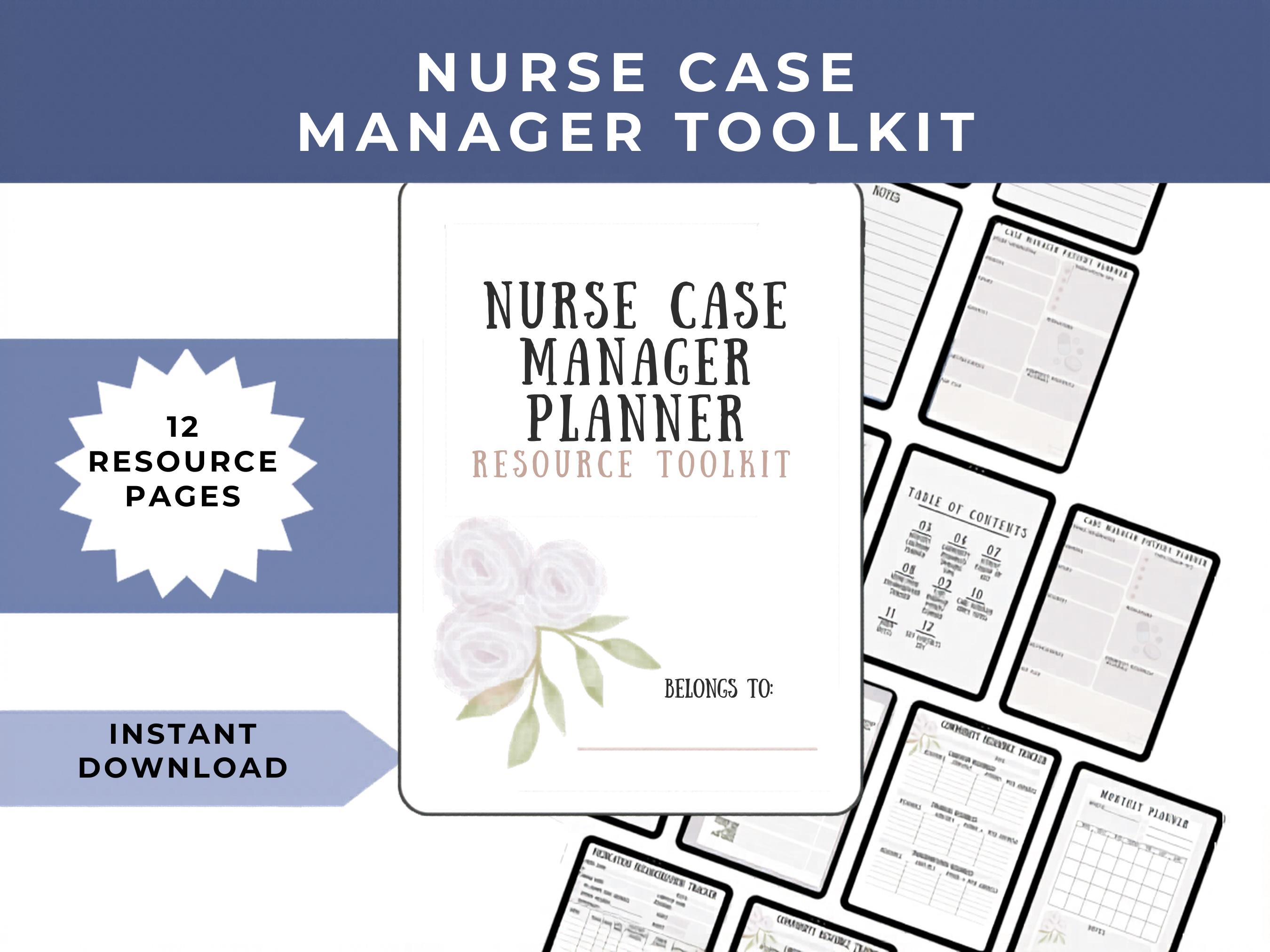 Comprehensive Nurse Case Manager Planner Toolkit: CCM Certified Case ...