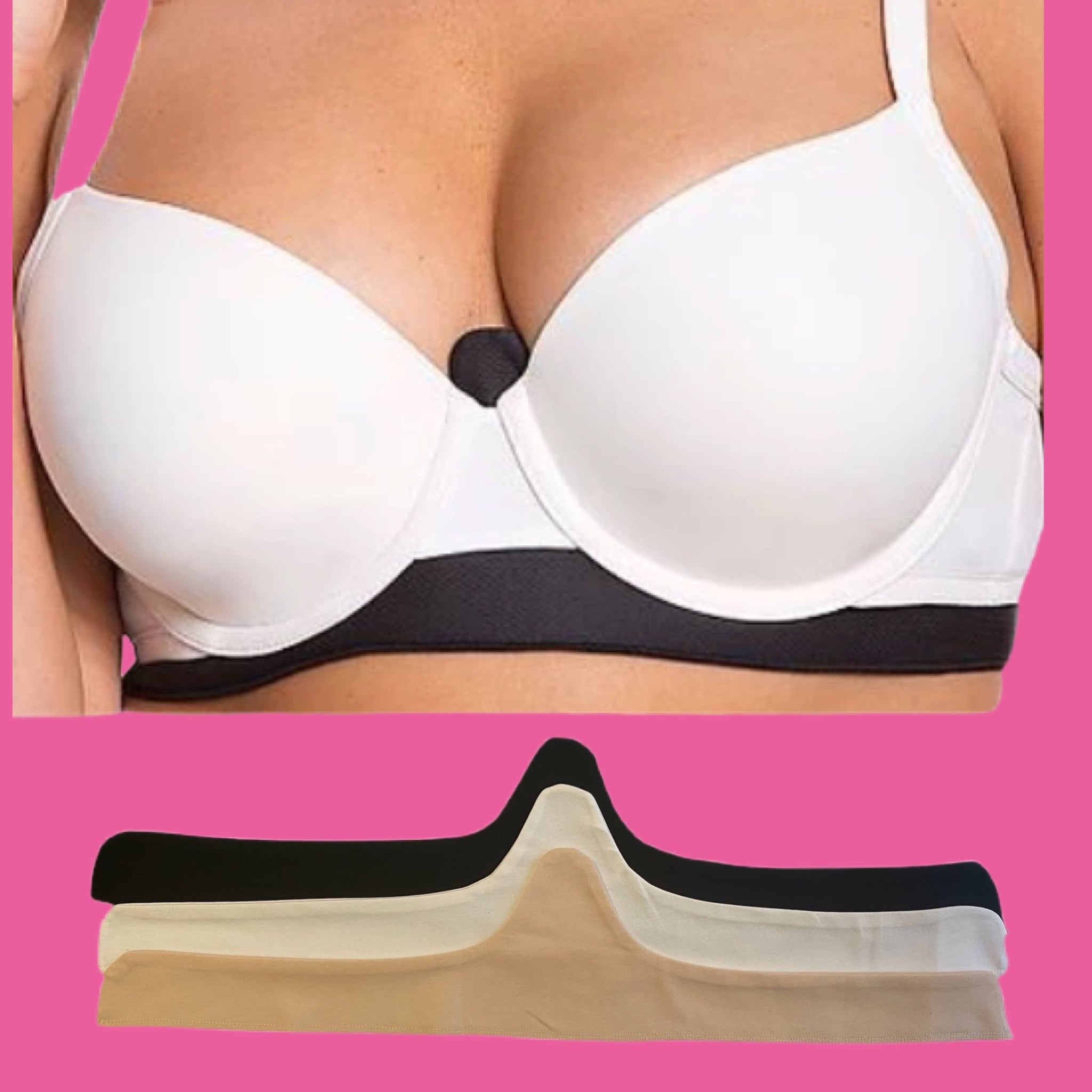 Klevij Bra Liner is Designed to Absorb Boob Sweat Breathable Sweat  Bandsweat Barrier boob Sweat Shield 3 Pack 100% Cotton 26 -  Israel