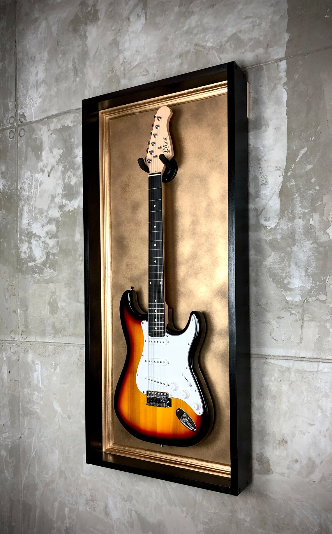 Guitar Wall Display Frame for GIBSON FENDER PRS Electric Etsy