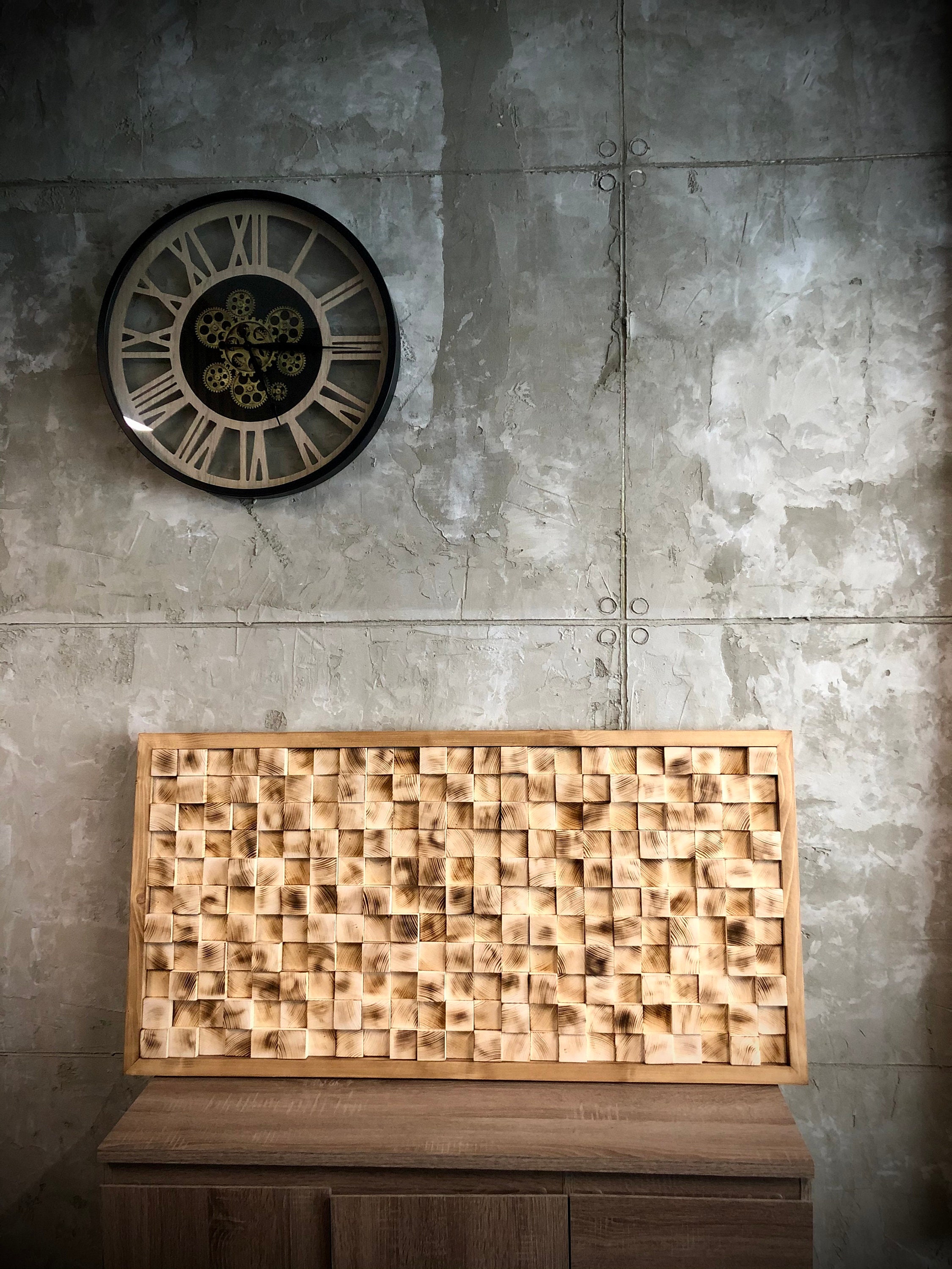 Diffusore in legno Mosaico in legno da parete Diffusore - Etsy Italia