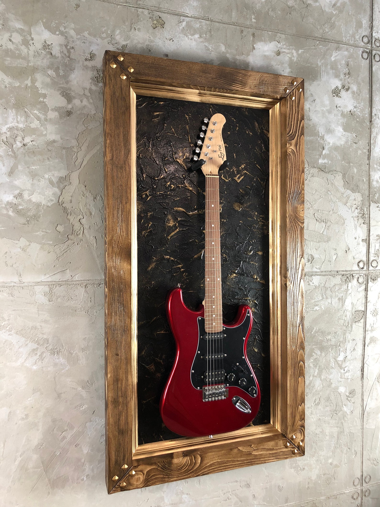 Guitar Display Frame or Case Etsy
