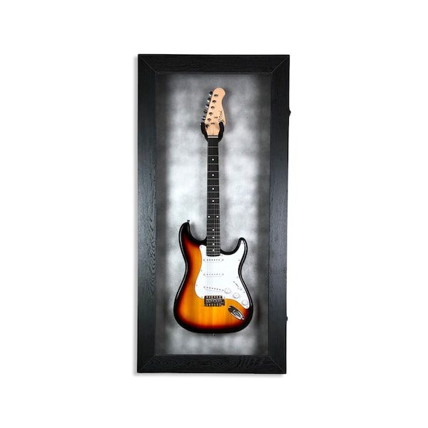 Gitarren Vitrine Schrank mit Tür FENDER, GIBSON, PRS, Ibanez