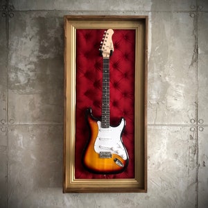 Gitaarwanddisplayframe, gitaarhanger Wandmontage voor Fender Gibson Ibanez
