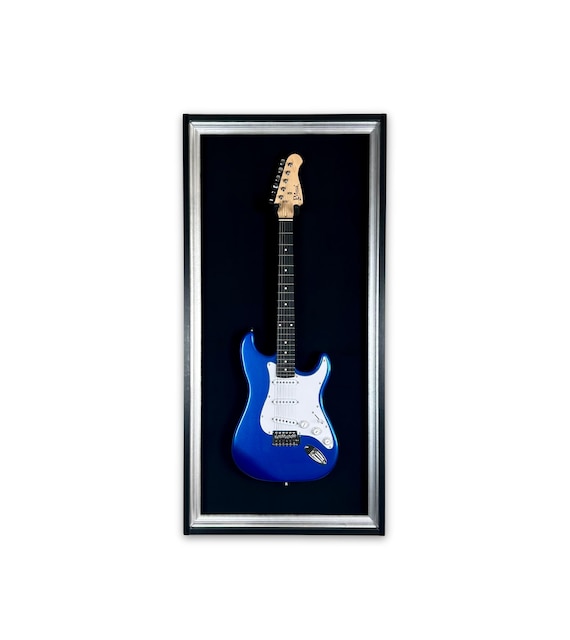 Cadre D'affichage Pour Médiators De Guitare - Jusqu'à 12 Pics | Design Avec Mousse EVA Et Velours