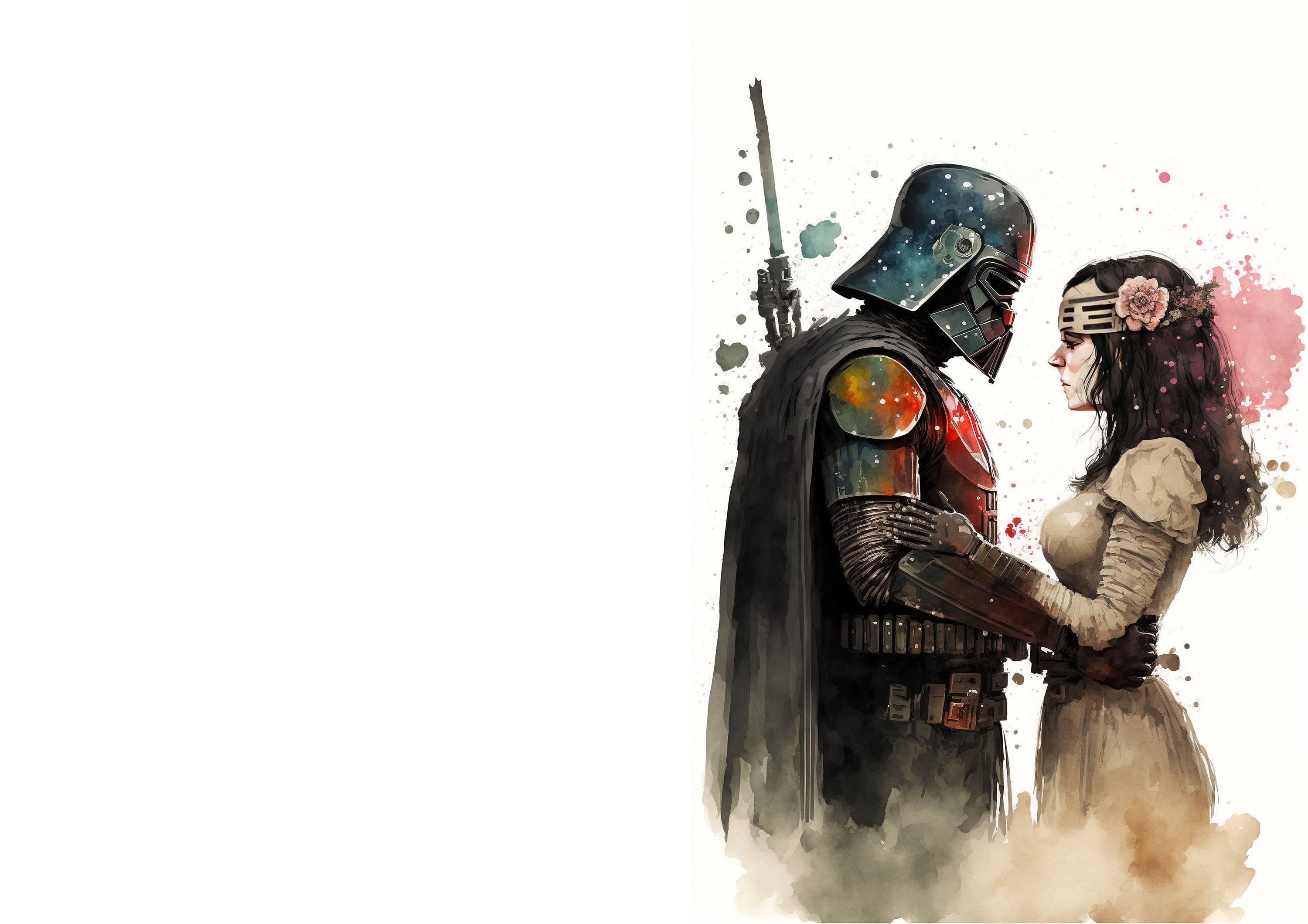 Star Wars Themed Birthday Card Printable Star Wars Greeting Card Print ...