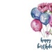 Love Theme Birthday Card Printable Birthday Card Lovely Birthday Card ...