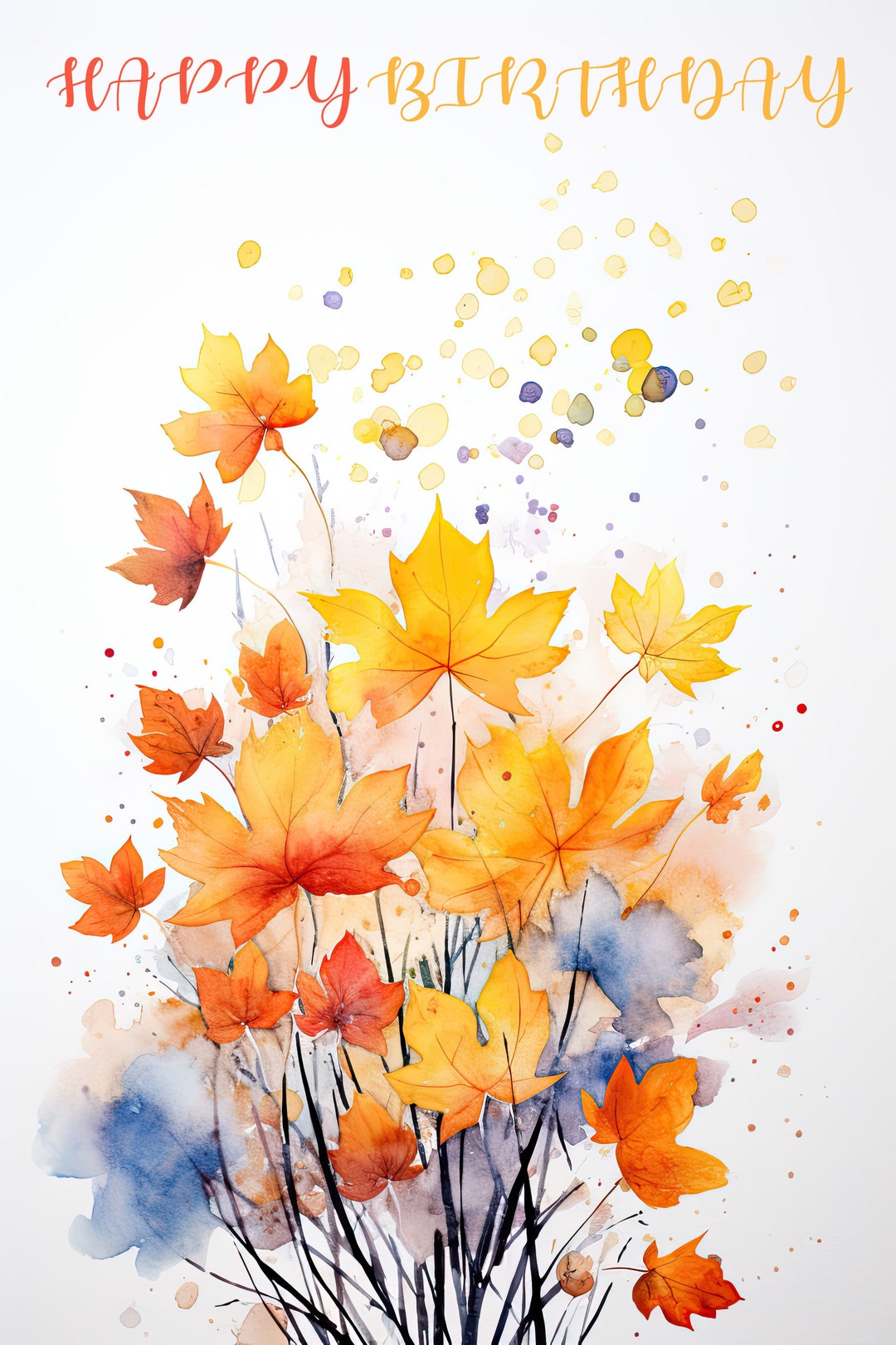 autumn-themed-birthday-card-print-at-home-birthday-card-etsy