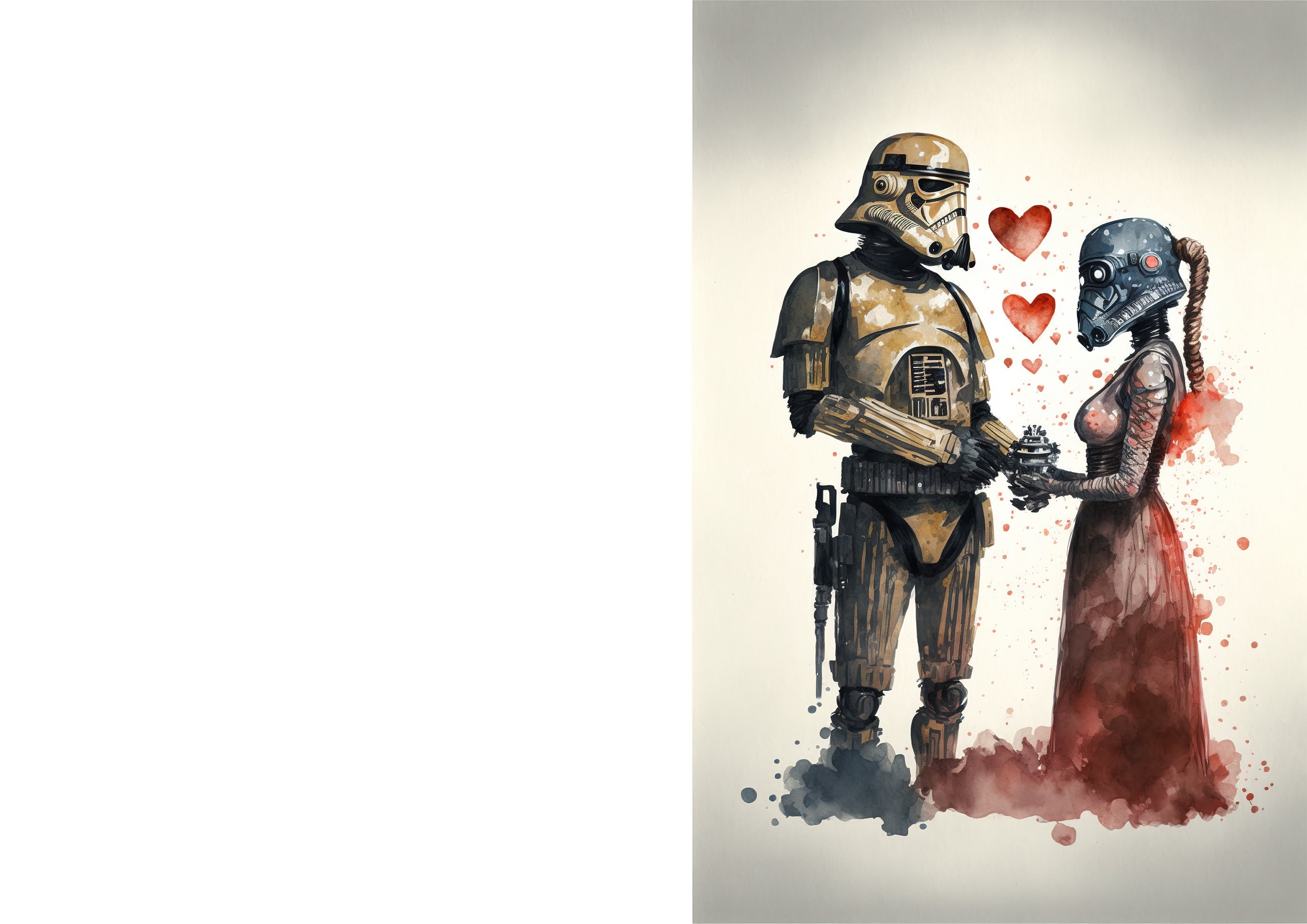 Star Wars Themed Birthday Card Printable Star Wars Greeting Card Print ...