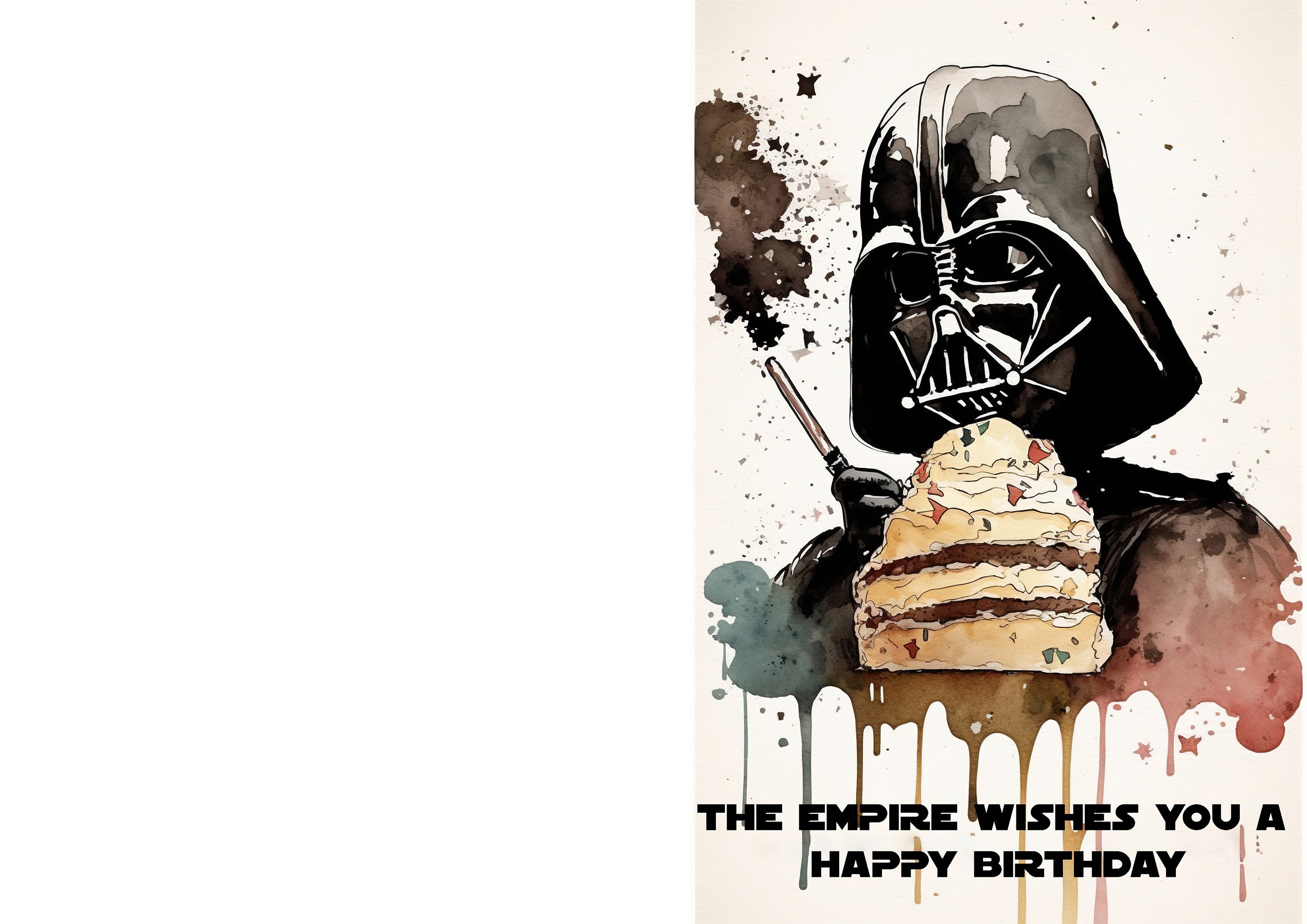 Darth Vader Themed Birthday Card - Il Fullxfull.4640865800 9v8t 