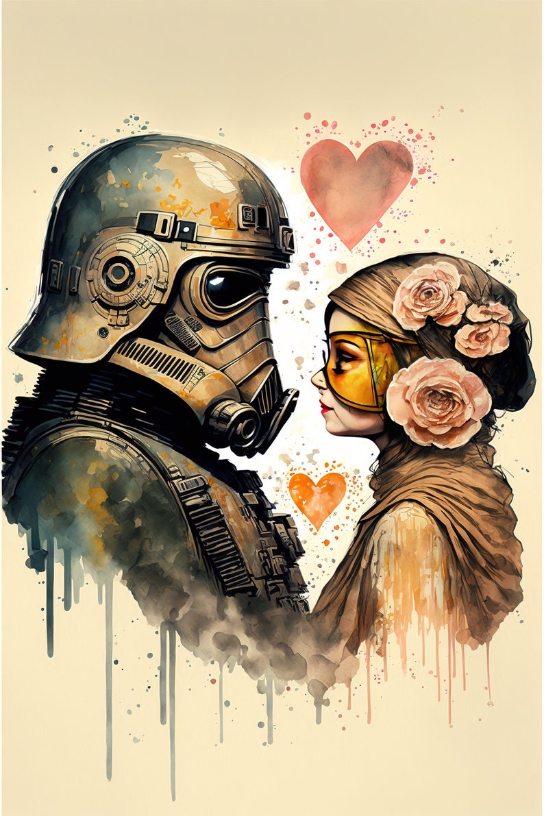 Star Wars Themed Birthday Card - Printable Star Wars Greeting Card ...