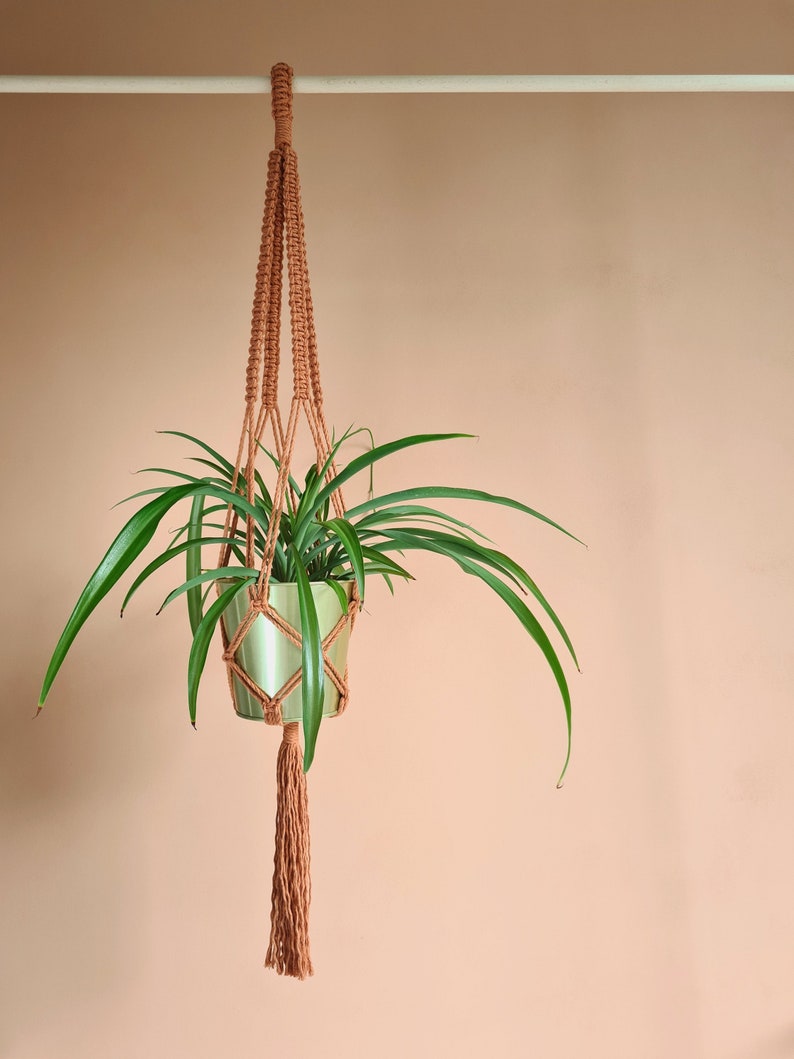 Macrame plant hanger image 5