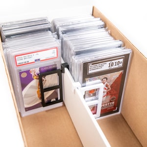 Card Stoppers: TCG Box Dividers - Standard & Extended Height - Protect and organize Sports/Trading Cards!