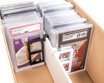 Card Stoppers: TCG Box Dividers - Standard & Extended Height - Protect and organize Sports/Trading Cards!