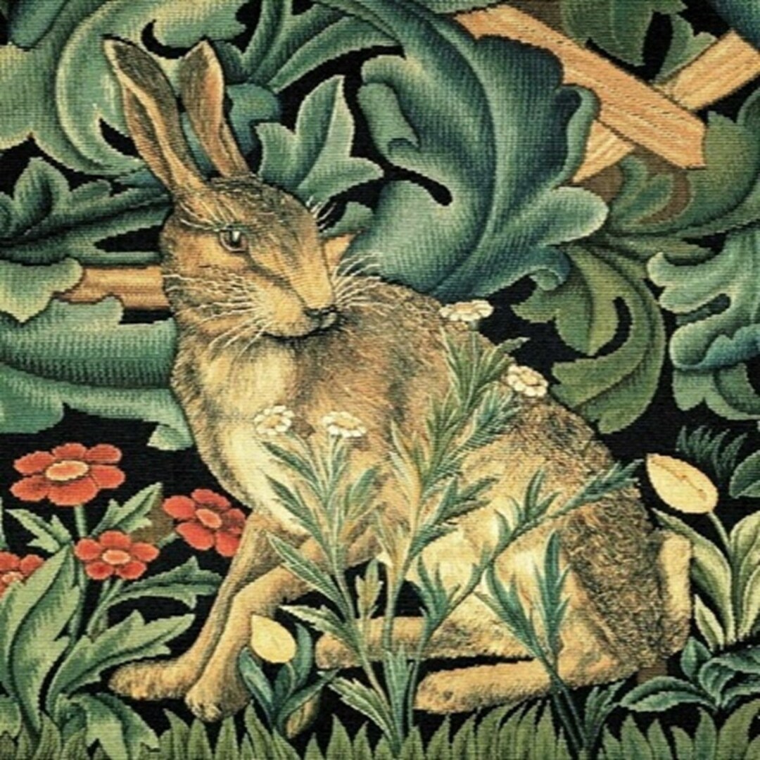 5D Square Drill Forest Rabbit William Morris Painting Artwork Art ...