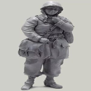 1/35 Resin Figure Model Kit US Woman American Soldier Medic Girl Female WW2 Army War Unpainted Unassembled