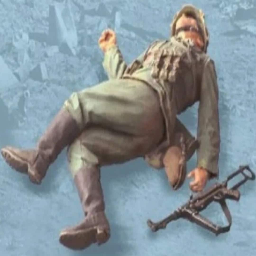 Lot De 4 Figurines Soldat Allemand WW2 – 1/35, Résine, Non Peintes, Pour Maquettisme