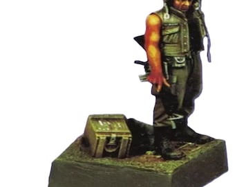 塗装済みフィギュア アメリカ第1騎兵隊 ヘリコプターパイロット